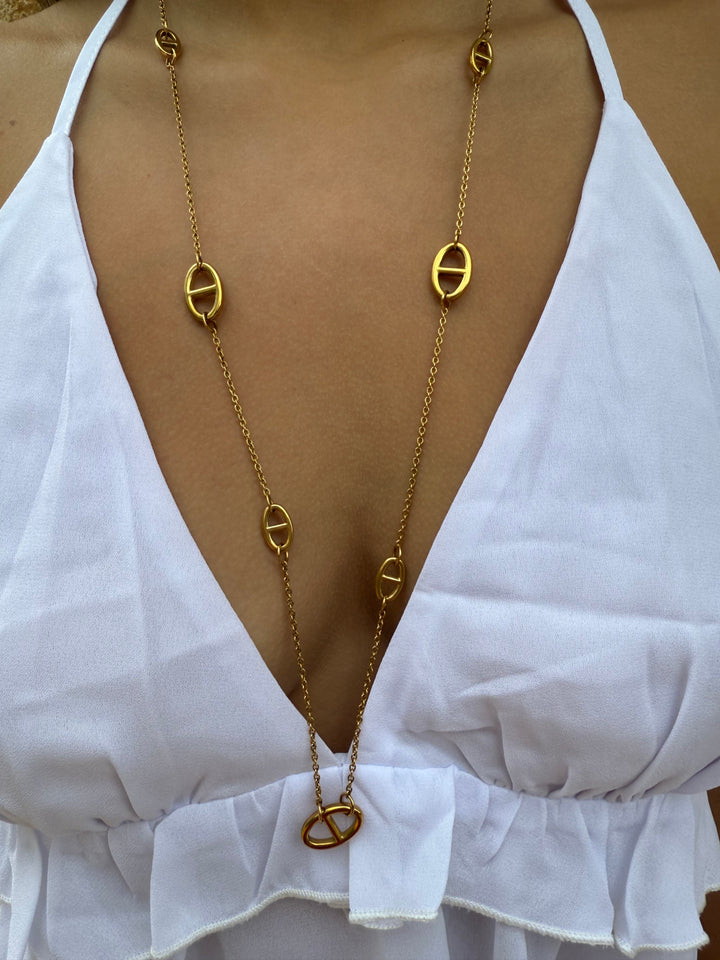 COLLIER SAUTOIR "AURA"